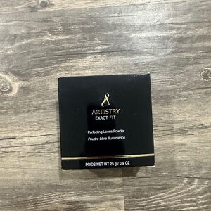 NEW Amway Artistry Exact Fit Perfecting Loose Powder LIGHT 0.9 oz / 25 g